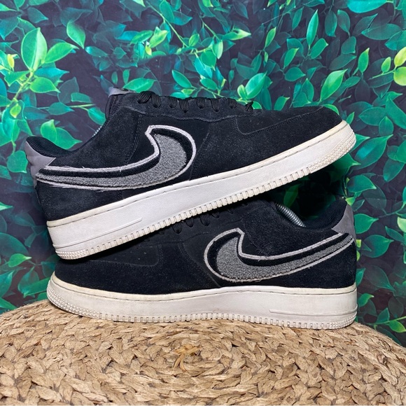 Nike Air Force 1 low Lv8 black grey white - Picture 5 of 7